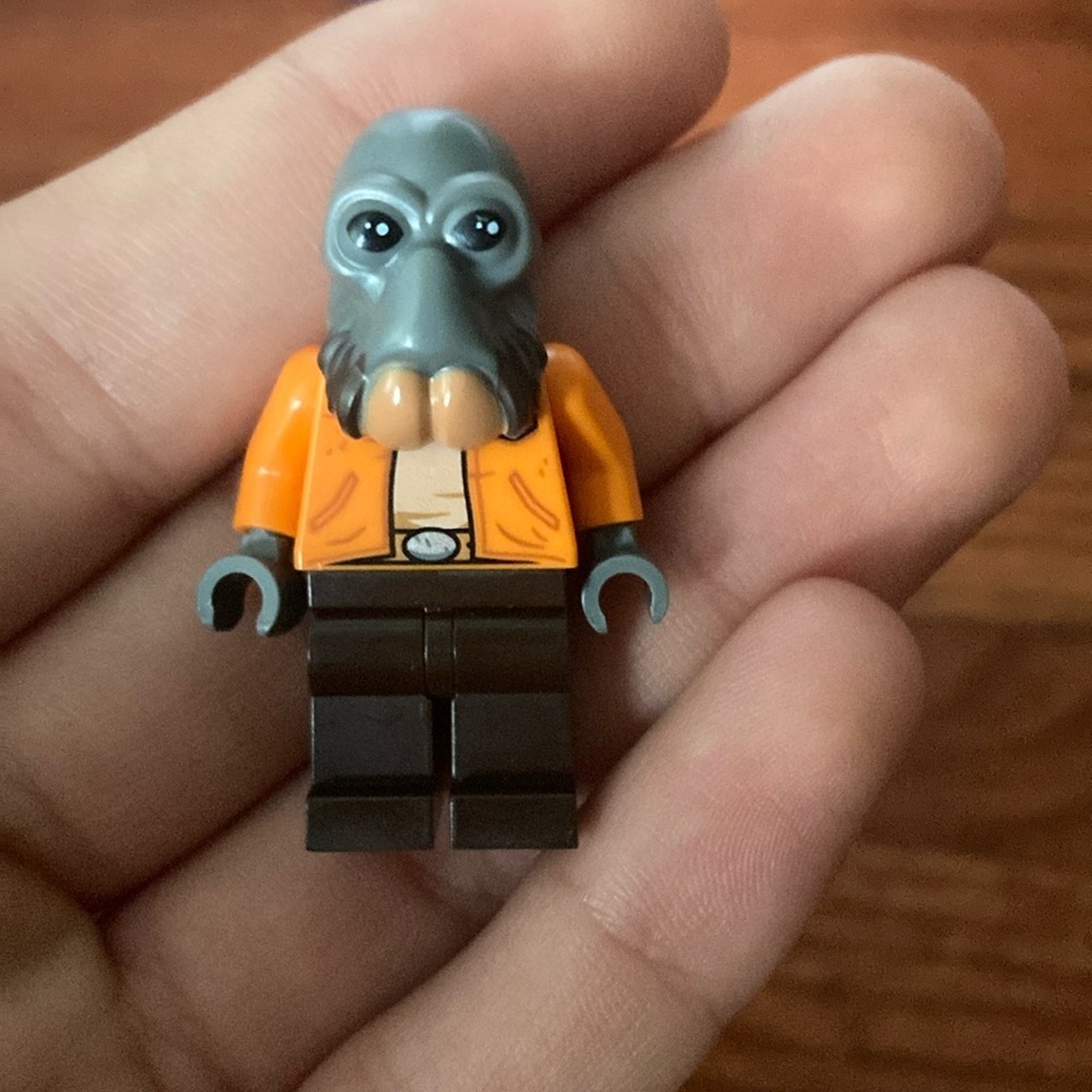 new LEGO Star Wars–A New Hope Minifig - Aqualish smuggler Ponda Baba